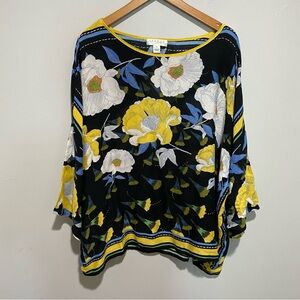 Studio JPR Floral Print Women's Top Size M